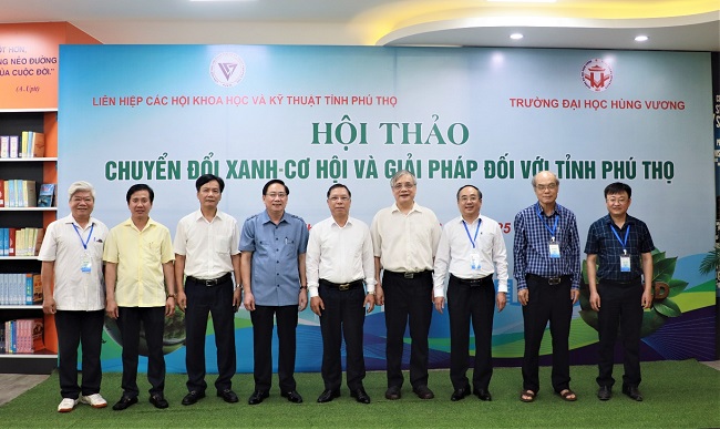 Hoi thao tu van, phan bien: “Chuyen doi xanh - Co hoi va thach thuc doi voi tinh Phu Tho”