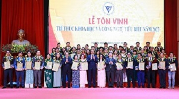 PGS, TS va cac nhom nghien cuu Truong DH Hung Vuong duoc vinh danh tai “Le ton vinh PGS, TS, Bac si CKII, tri thuc KH&CN tieu bieu va Tong ket, trao giai Hoi thi sang tao KT tinh Phu Tho nam 2023…” cua Lien hiep cac Hoi KH&KT tinh Phu Tho