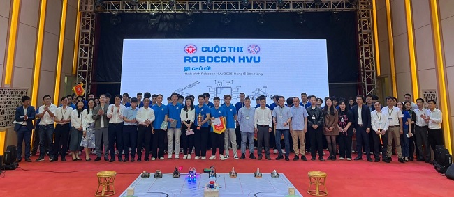 Chung ket Cuoc thi Robocon HVU nam 2025