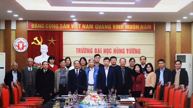 Gap mat cac Pho Giao su, Tien si, Giang vien cao cap Truong Dai hoc Hung Vuong