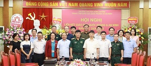 Hoi nghi Lien ket dao tao GD Quoc phong va An ninh nam hoc 2024 - 2025 thanh cong tot dep