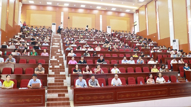 Hoi nghi truc tuyen tap huan toan quoc ve to chuc bo may van hanh chinh quyen dia phuong 02 cap; phan cap, phan quyen va phan dinh tham quyen