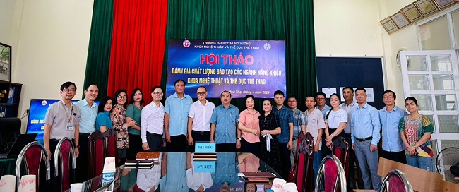 Khoa Nghe thuat va The duc the thao to chuc Hoi thao khoa hoc “Danh gia chat luong dao tao cac nganh nang khieu”