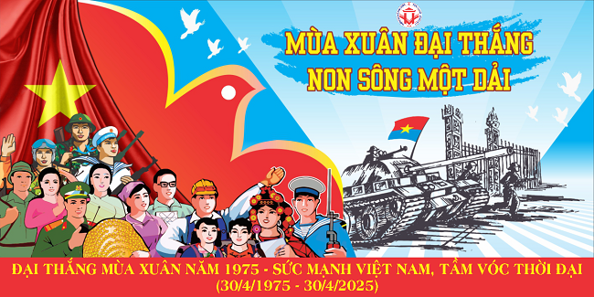 Ky niem 50 nam Ngay Giai phong mien Nam, thong nhat dat nuoc: Dai thang mua Xuan nam 1975 - Suc manh Viet Nam, tam voc thoi dai!
