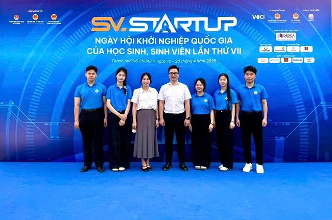 Truong Dai hoc Hung Vuong tham gia Ngay hoi Khoi nghiep Quoc gia cua Hoc sinh, sinh vien lan thu VII tai thanh pho Ho Chi Minh