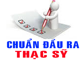 Chuan dau ra Thac si