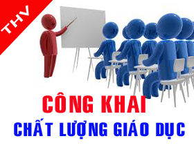 Cong khai chat luong giao duc