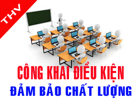 Cong khai dieu kien dam bao chat luong