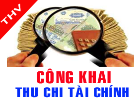 Cong khai thu chi tai chinh