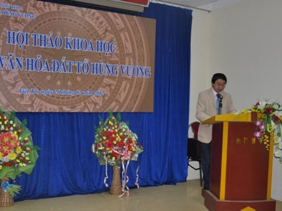 Hoi thao Di san van hoa dat to Hung Vuong