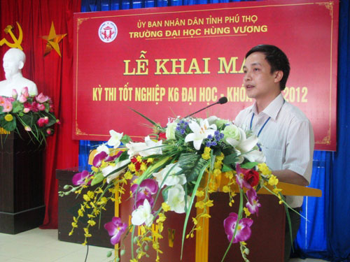 Khai mac ky thi tot nghiep Dai hoc, he chinh quy tap trung nam 2012