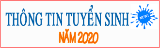 THÔNG TIN TUYỂN SINH 2020