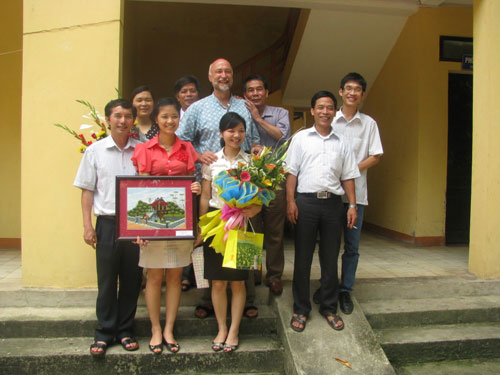 Gap mat va chia tay Mr. Ted Engelbrecht - Giam doc To chuc LCMS World Mision