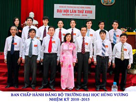 To chuc Dai hoi Dang bo lan thu XVIII nhiem ky 2010 -2015