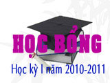 Danh sach sinh vien nhan hoc bong hoc ky I nam hoc 2010 - 2011