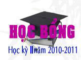 Danh sach sinh vien K5 DH, K6 CD nhan hoc bong hoc ky II nam hoc 2010 - 2011