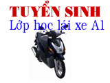 Thong bao ve viec mo lop dao tao cap giay phep lai xe moto hang a1