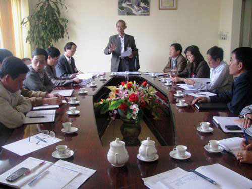 Truong Dai hoc Hung Vuong to chuc hop Ban chi huy phong chay chua chay