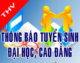 Thong bao tuyen sinh dai hoc, cao dang he chinh quy nam 2017