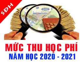 Quy dinh muc thu hoc phi nam hoc 2020 - 2021