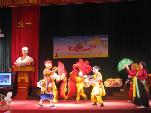 Nao nhiet chuong trinh Vui Tet Trung thu