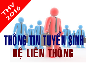 Thong bao tuyen sinh dai hoc lien thong chinh qui, lien thongVLVH, bang 2 VLVH nam 2016