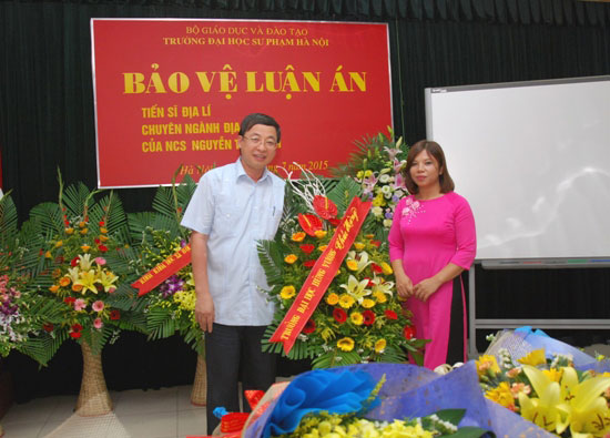 Thang 7/2015, Truong Dai hoc Hung Vuong co them 02 nghien cuu sinh bao ve thanh cong luan an tien si