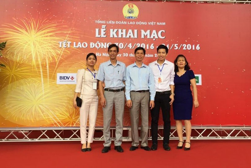 San pham nghien cuu cua giang vien Truong Dai hoc Hung Vuong tham du Trien lam “Tu hao tri tue lao dong Viet Nam” 2016