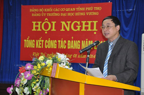 Hoi nghi tong ket cong tac Dang nam 2013