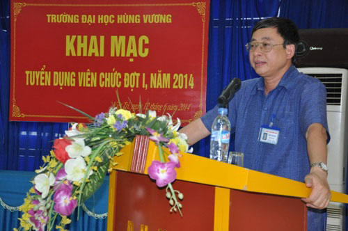 Khai mac tuyen dung vien chuc dot 1 nam 2014