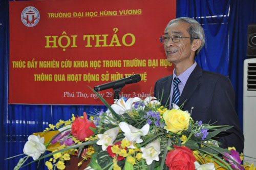 Hoi thao Thuc day nghien cuu khoa hoc trong truong dai hoc thong qua hoat dong so huu tri tue
