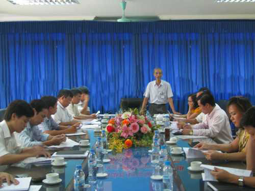 Ban chi dao, Ban to chuc va cac tieu ban Hoi thi Nghiep vu su pham, Van nghe, The thao toan quoc lan thu V hop ban cong tac chuan bi