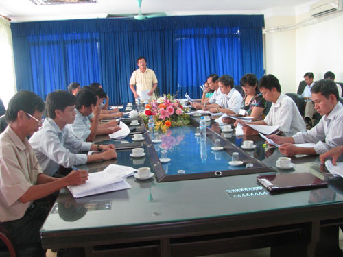 Hop Hoi dong tuyen sinh Dai hoc, Cao dang nam 2013 Truong Dai hoc Hung Vuong cong bo diem chuan