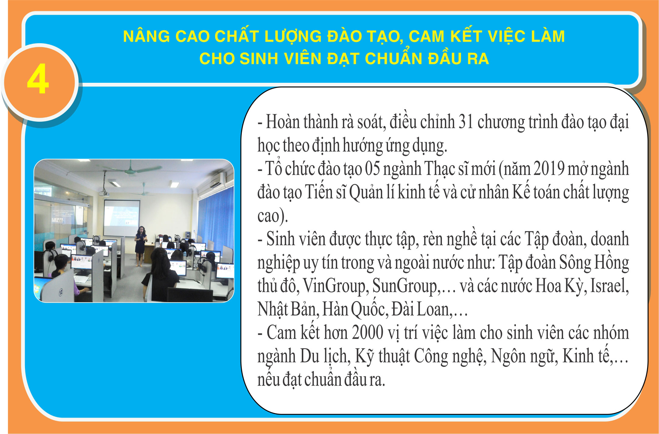 Truong Dai hoc Hung Vuong: Tham va lam viec voi truong Dai hoc Quan tri Normandie (Cong hoa Phap) va truong Dai hoc Trento (Cong hoa Italia)