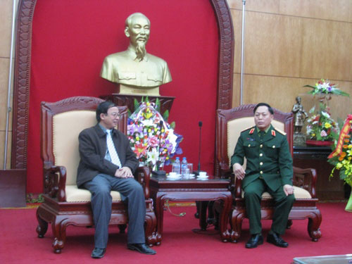 Gap mat nhan ky niem 68 nam ngay thanh lap QDND Viet Nam (22/12/1944 - 22/12/2012)