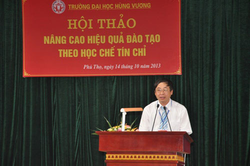 Truong Dai hoc Hung Vuong to chuc thanh cong Hoi thao khoa hoc 