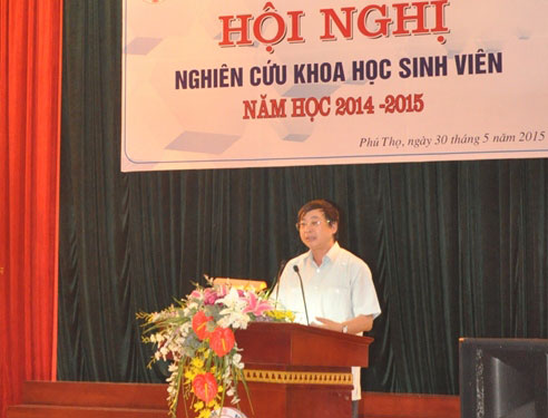 Hoi nghi nghien cuu khoa hoc sinh vien nam hoc 2014 - 2015