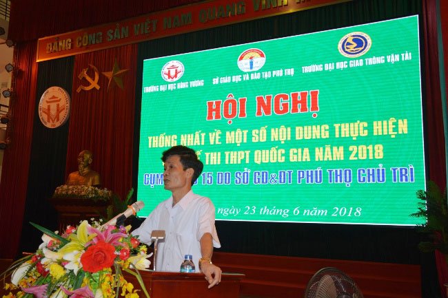 Truong Dai hoc Hung Vuong – Tung bung ngay “ra quan” Ky thi THPT Quoc gia 2018