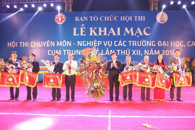 Le Khai mac Hoi thi chuyen mon - nghiep vu cac truong Dai hoc, Cao dang cum Trung Bac lan thu XII, nam 2018 thanh cong tot dep