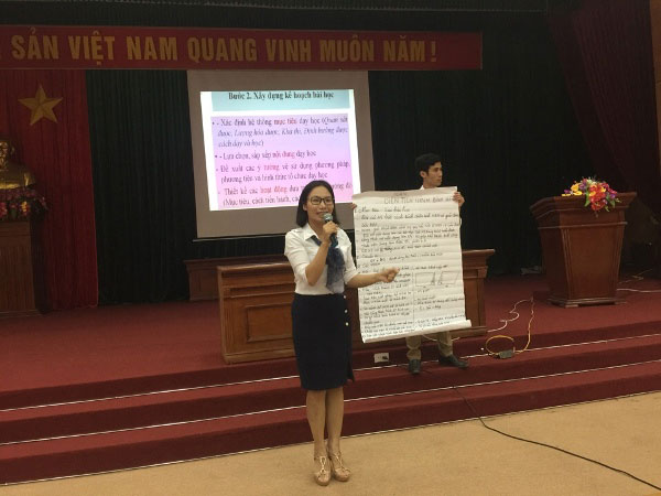 Cong tac boi duong chuyen mon cho can bo quan ly, Giao vien mam non, tieu hoc, THCS nam hoc 2017- 2018 tai Truong Dai hoc Hung Vuong