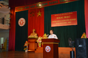 Khai mac Hoi dong cham khoa luan tot nghiep nam hoc 2016 - 2017