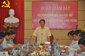 Hoi dong nhan dan tinh giam sat tai Truong Dai hoc Hung Vuong