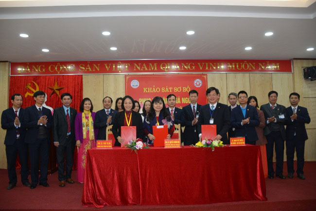 Khao sat so bo phuc vu cong tac danh gia ngoai tai Truong Dai hoc Hung Vuong