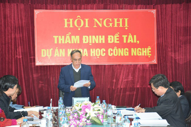 Hoi nghi tham dinh de tai, du an khoa hoc cap tinh cua Truong Dai hoc Hung Vuong thanh cong tot dep