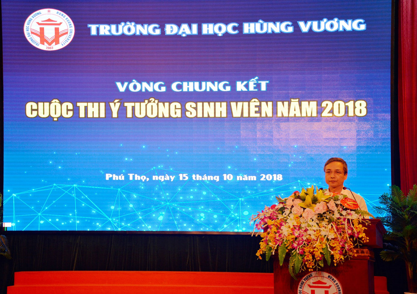 Chung ket cuoc thi “Y tuong sinh vien Truong Dai hoc Hung Vuong” nam 2018
