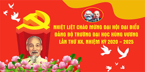 Truong Dai hoc Hung Vuong hoan tat moi cong tac chuan bi, san sang cho Dai hoi Dang bo lan thu XX, nhiem ky 2020 - 2025