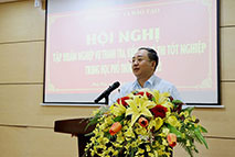 Truong Dai hoc Hung Vuong to chuc Hoi nghi tap huan nghiep vu thanh tra, kiem tra Ky thi tot nghiep THPT nam 2022