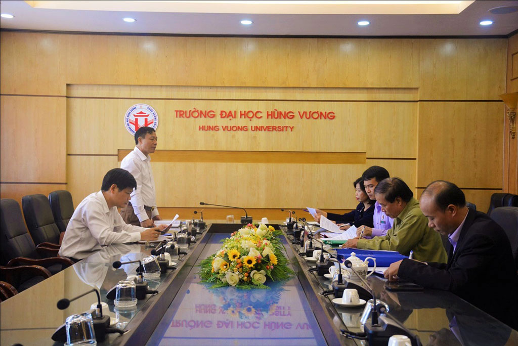Hoi Cuu chien binh Khoi cac co quan tinh Phu Tho kiem tra cong tac Hoi Cuu chien binh Truong Dai hoc Hung Vuong nam 2019  