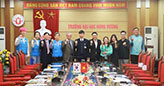 Chu tich Hiep hoi Chau A Thai Binh Duong (PAS) - Han Quoc den tham va lam viec voi Truong Dai hoc Hung Vuong 