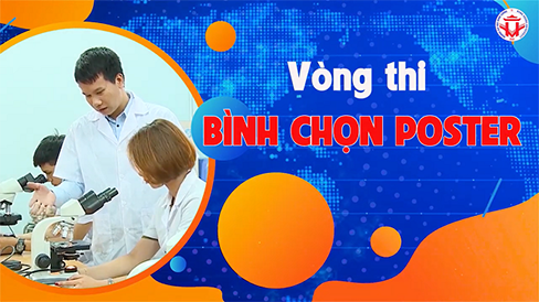 Vong binh chon poster - Cuoc thi Y tuong NCKH sinh vien HVU nam hoc 2021 - 2022